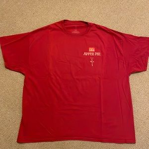 TRAVIS SCOTT x McDONALDS APPLE PIE TEE RARE WORN ONCE